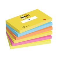 post-it notes 76x127mm energy colours pack of 6 655tf