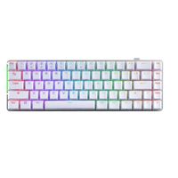 asus rog falchion ace teclado mecanico gaming rgb usb rog nx red blanco qwerty espanol