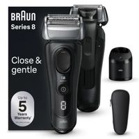 braun 8560cc series 8 wet  dry afeitadora de laminas negra