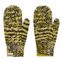 komodo haya space dye mitten - green