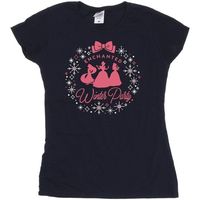 disney camiseta manga larga princess winter party para mujer