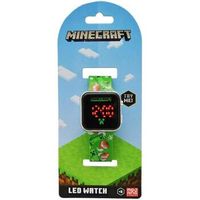 minecraft reloj digital - para hombre