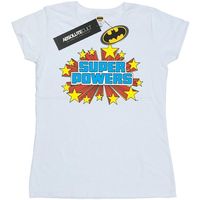 dc comics camiseta manga larga super powers para mujer