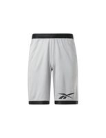 pantalones reebok basketball mesh hombre gris