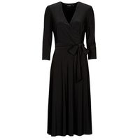 lauren ralph lauren vestido largo carlyna 34 sleeve para mujer