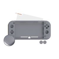 nuwa set de proteccion gris para nintendo switch lite