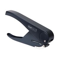 rapesco sole single hole punch black