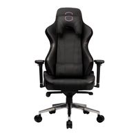 cooler master caliber x1 silla gaming negra