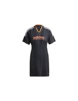 vestido adidas tiro cut 3 bandas jacquard mujer negro