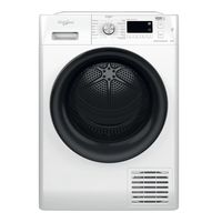 secadora condensacion - whirlpool fft m11 8x3by spt 8kg bomba de calor blanco