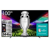 hisense 100u7kq 100 mini led ultra hd 4k hdr10 smart tv