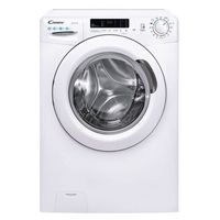 lavadora de fondo reducido - candy cs4 1272de1-s 7 kg y 1200rpm fondo reducido 45cm nfc eficiencia d blanco