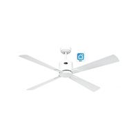 ventilador de techo casafan eco neo iii 132cm con wifi 943232w motor blanco blanco y gris claro