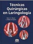 tecnicas quirurgicas en laringologia