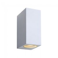 aplique de exterior led zora square 2x5w