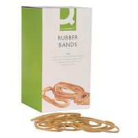 q-connect rubber bands assorted sizes 100g ref kf10673