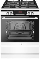 cocina de gas fagor 3clg-610bb 4 quemadores y horno electrico blanco