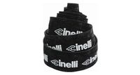 cinta manillar cinelli logo velvet negro   blanco