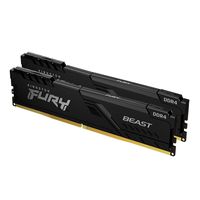 memoria ram ddr4 16gb 2x8gb kingston hiperx fury blak gaming  3200 mhz  pc4-25600  cl16 dimm