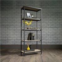 industrial style 4 shelf bookcase