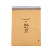 mail lite padded postal bag size k7 365x476mm gold 50 pack