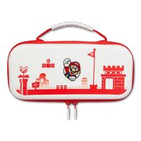 power a funda rigida con asa mario rojoblanco para nintendo switchliteoled