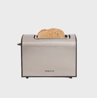 create  - tostadora 920w 3 funciones acero inoxidable- supreme toast