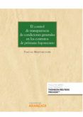 el control de transperencia de condiciones generales en los contr atos