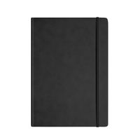 silvine executive soft feel notebook ruled with marker ribbon - 198bk