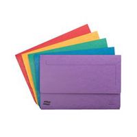 exacompta europa pocket wallet foolscap assorted a 25 pack 4790