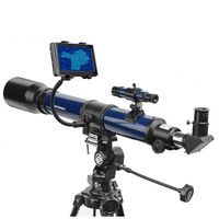 bresser skylux 70700 telescopio con adaptador para smartphone