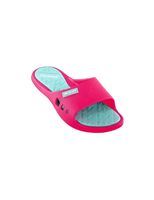 chanclas mosconi olympic fuxia - azul celeste mujer