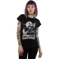 disney camiseta manga larga nightmare before christmas hail the king para mujer