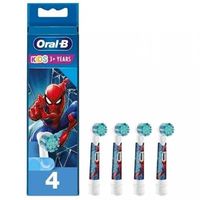 oral-b 4 recambios cepillo electrico spiderman