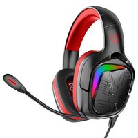 vertux miami auriculares gaming 71 rgb rojo