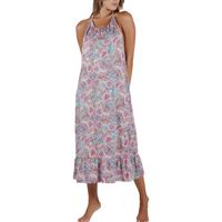 admas vestidos vestido largo de verano con la espalda descubierta cachemire para mujer