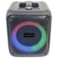 infiniton party eq07 altavoz portatil bluetooth 70w con luz led negro