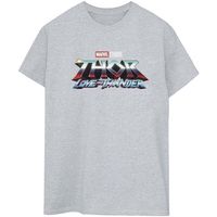 marvel camiseta manga larga love and thunder para mujer