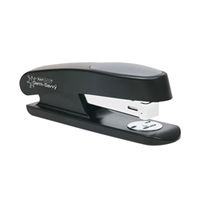 rapesco sting ray half strip stapler black r72660b3