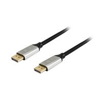 cable displayport 8k premium conceptronic 2m macho-macho negro