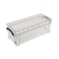 really useful clear plastic storage box 65 litre