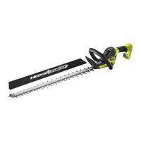 cortasetos de bateria ryobi ry18htx60a-0 18v 60 cm longitud de cuchilla