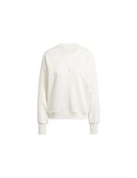 sudadera adidas all szn french terry 3-stripes loose mujer blanco