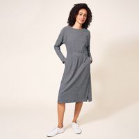 white stuff evie fairtrade cotton striped dress