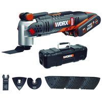 worx wx693 multiherramienta sonicrafter sin escobillas hyperlock  bateria 20v 20ah  maletin