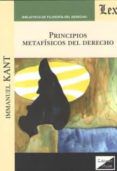 principios metafisicos del derecho