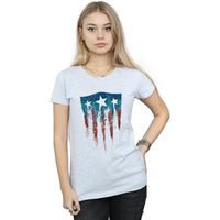 marvel camiseta manga larga bi3731 para mujer