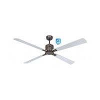 ventilador de techo con wifi casafan eco neo iii 152cm 949337w wengue  wengue y plata