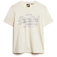 superdry camiseta mettallic vl para mujer