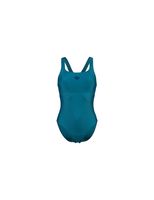 banador de natacion arena solid swimsuit mujer deep teal